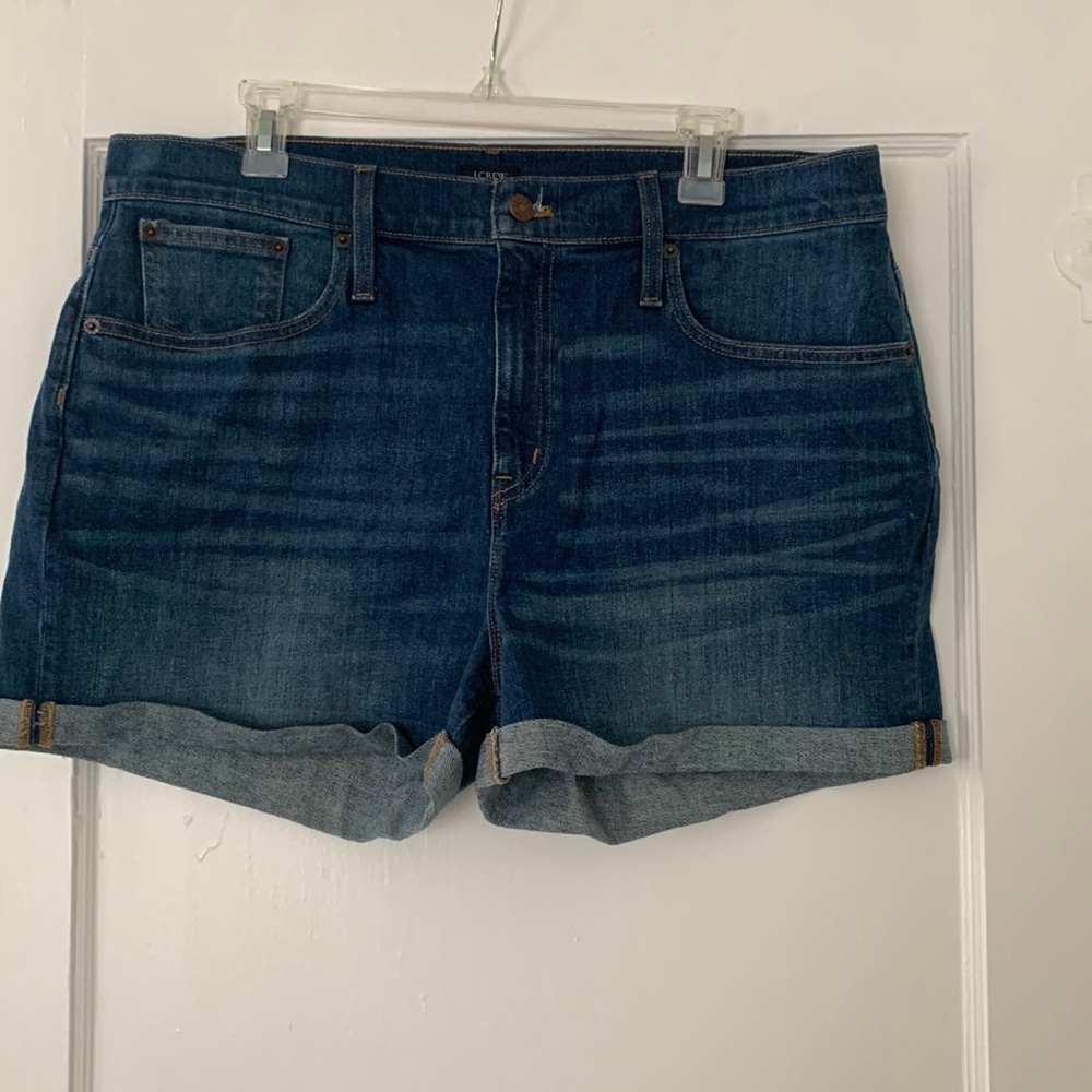 NWT J Crew denim shorts size 32